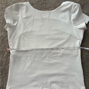 Small Cotton on White Women's Top
